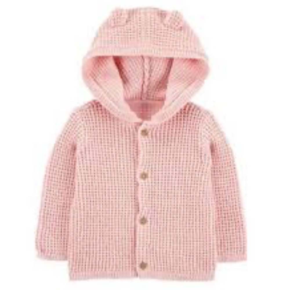 Bundle of 6 month size Carter's Pink and Peach Kids Matching Sets